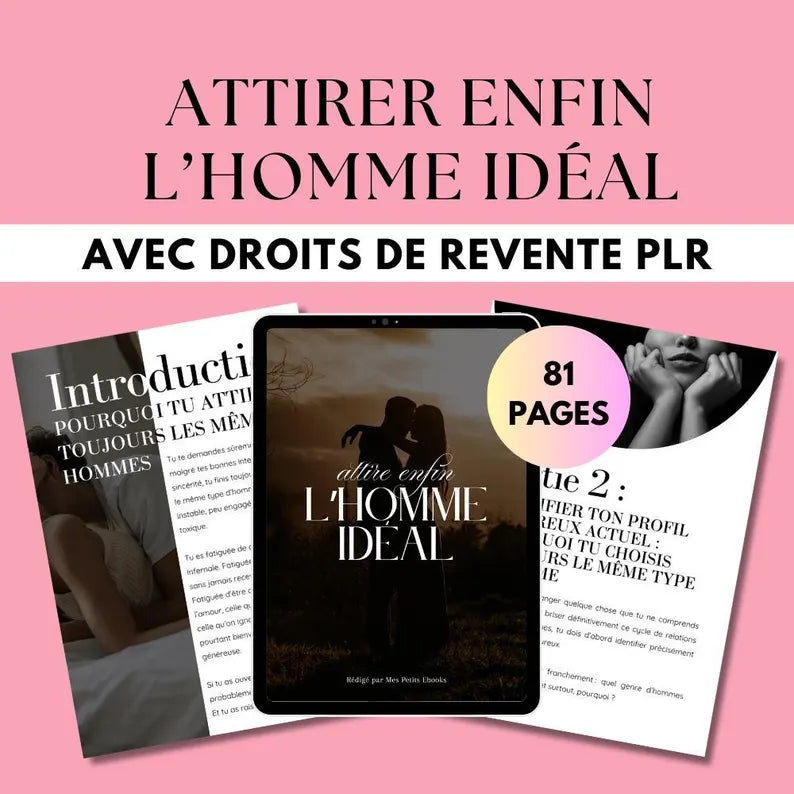 Attract an Aligned Man – Femme Fatale Seduction & Confidence Ebook | PLR License