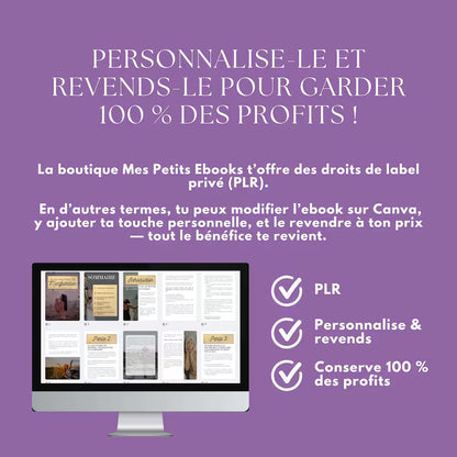 Transform Your Mindset | 5 Personal Development Ebooks + Bonus (PLR Included)