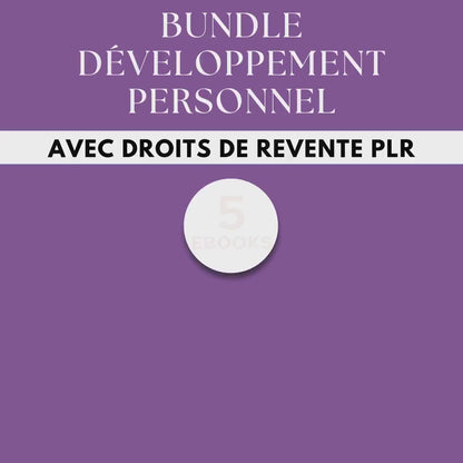 Transform Your Mindset | 5 Personal Development Ebooks + Bonus (PLR Included)